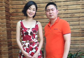 广州风暴娱乐与明星合影