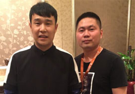 广州风暴娱乐与明星合影