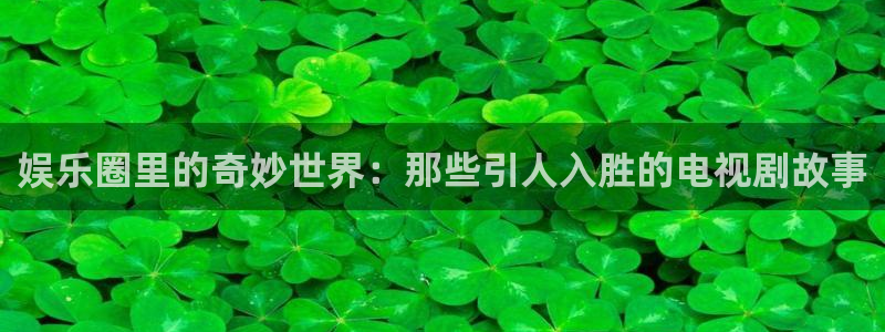 风暴娱乐官网：娱乐圈里的奇妙世界：那些引人入胜的电视剧故事